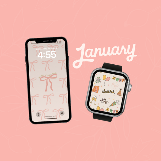 January 2024 Digital Wallpapers