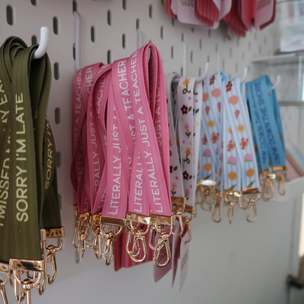 Just A Teacher Lanyard