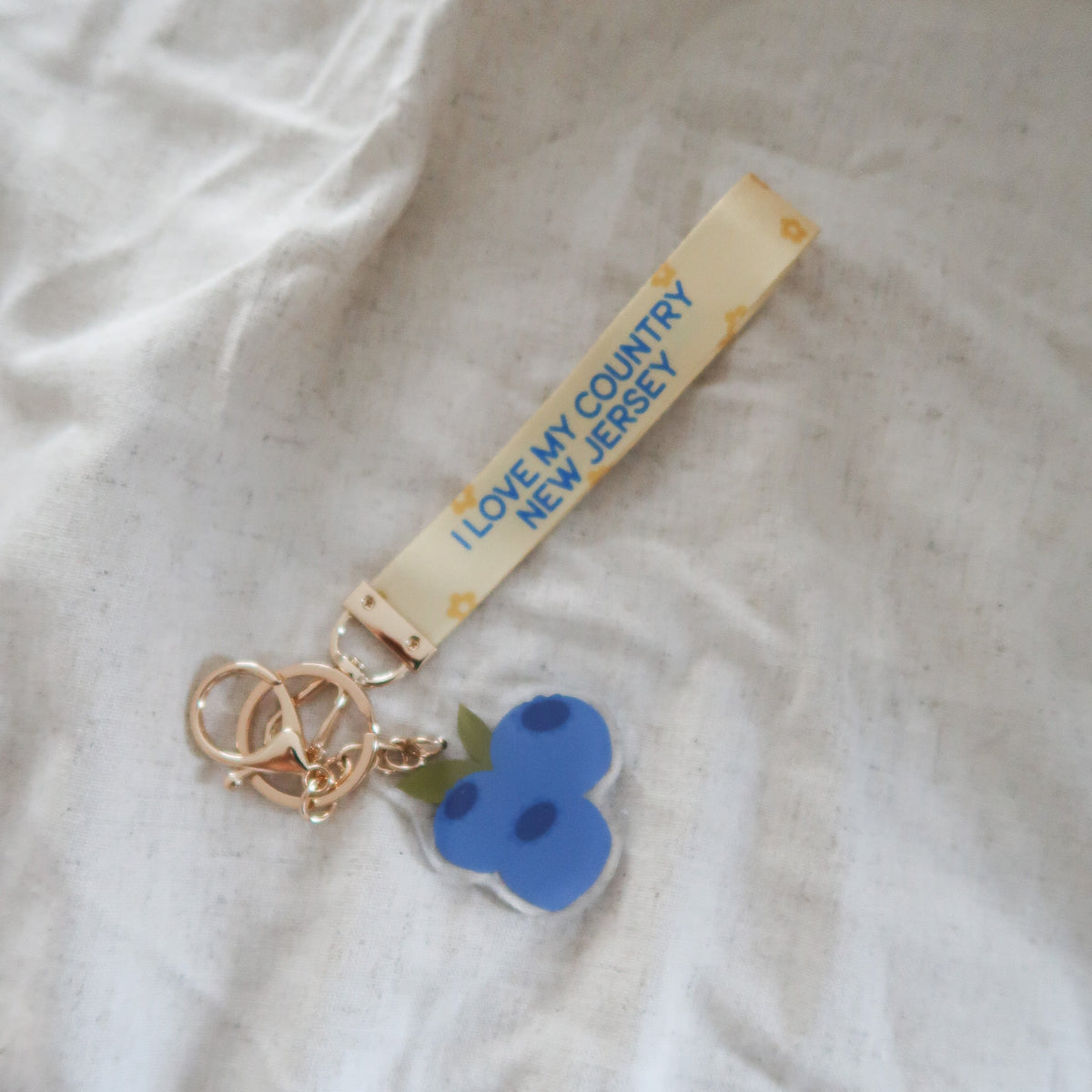 My Country New Jersey Lanyard