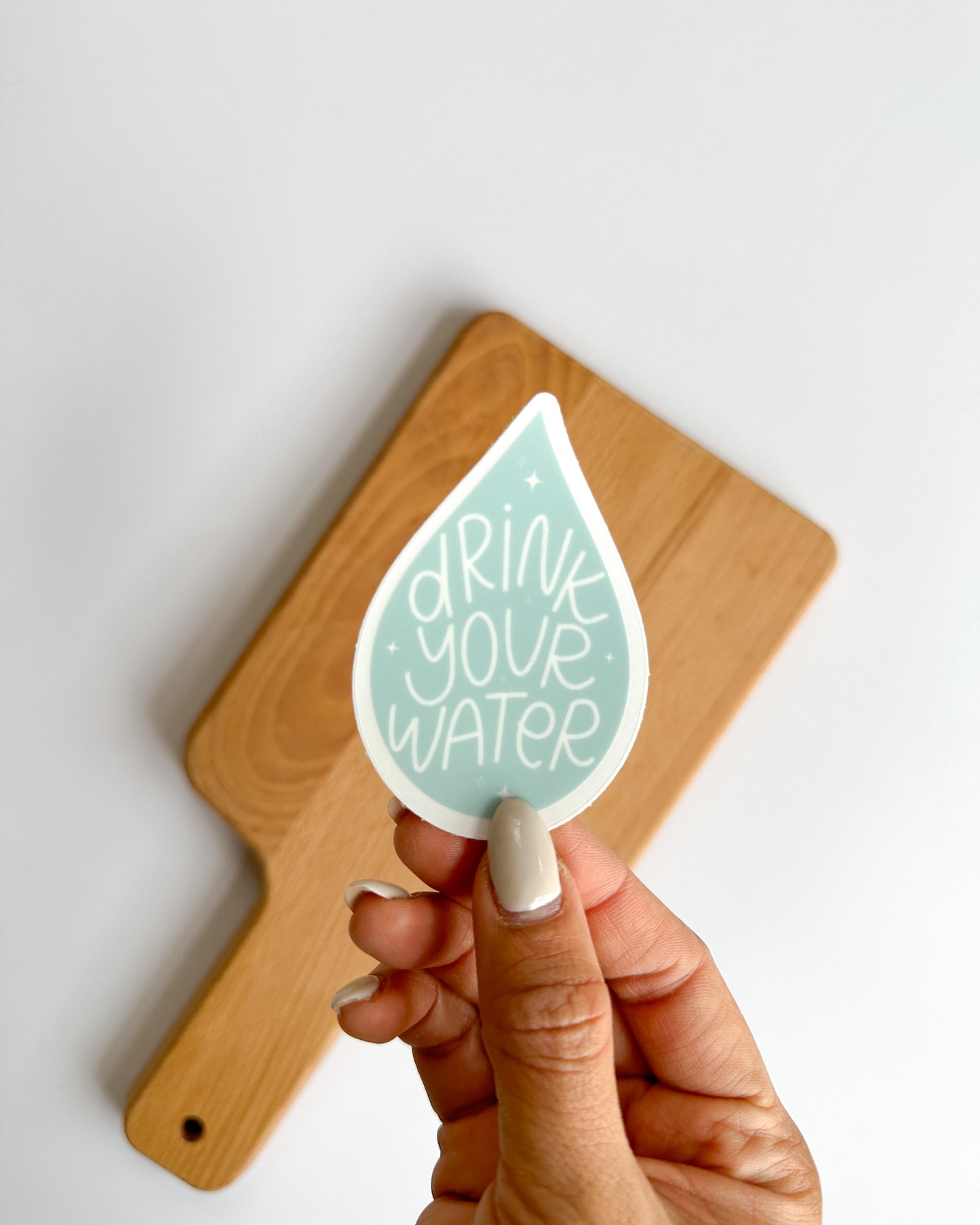 Drink Your Water Sticker