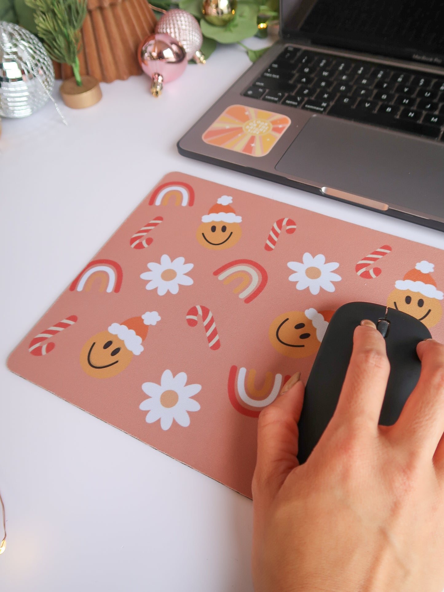 Santa Smile Mousepad