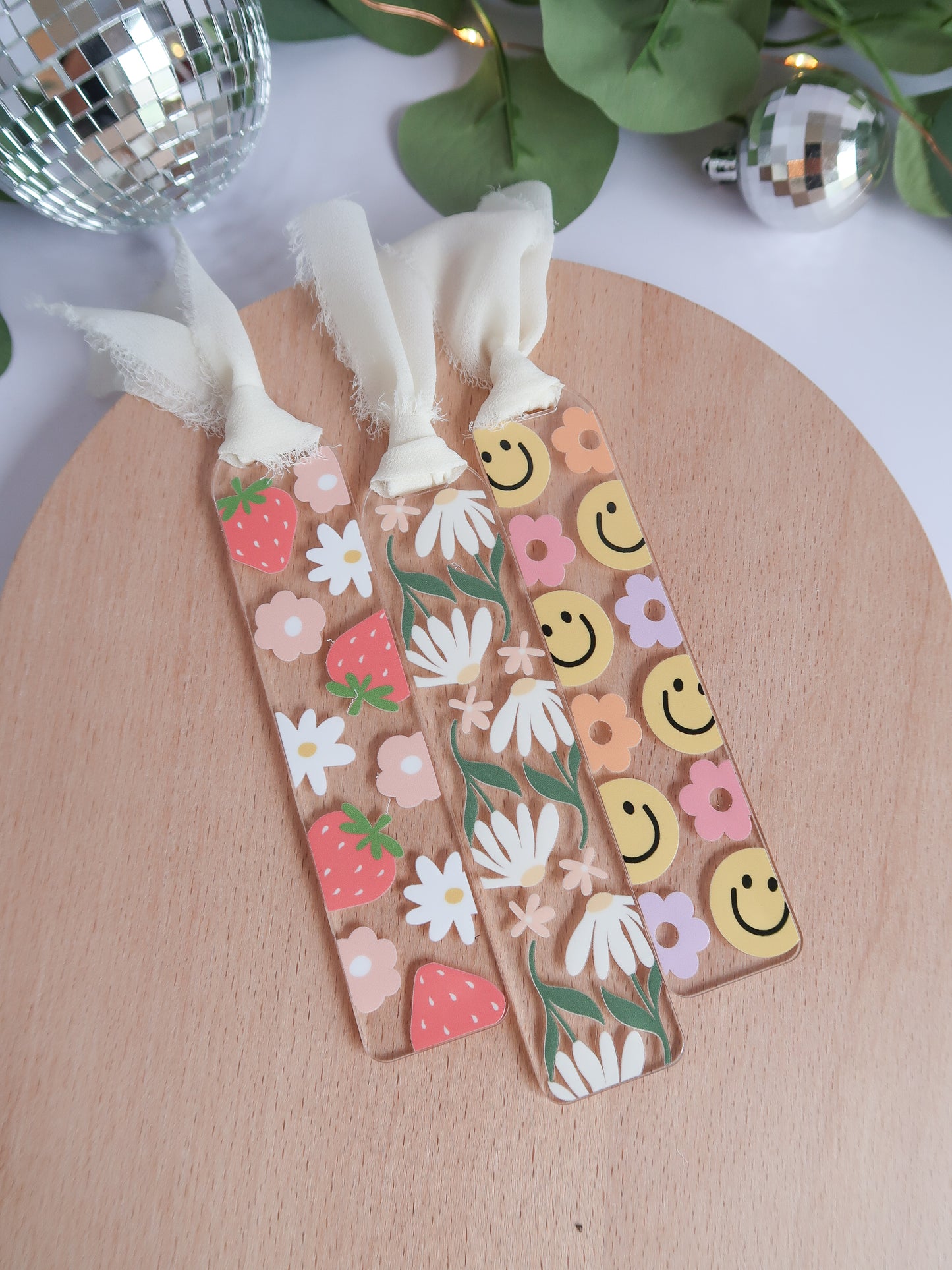 Happy Smiles Acrylic Bookmark
