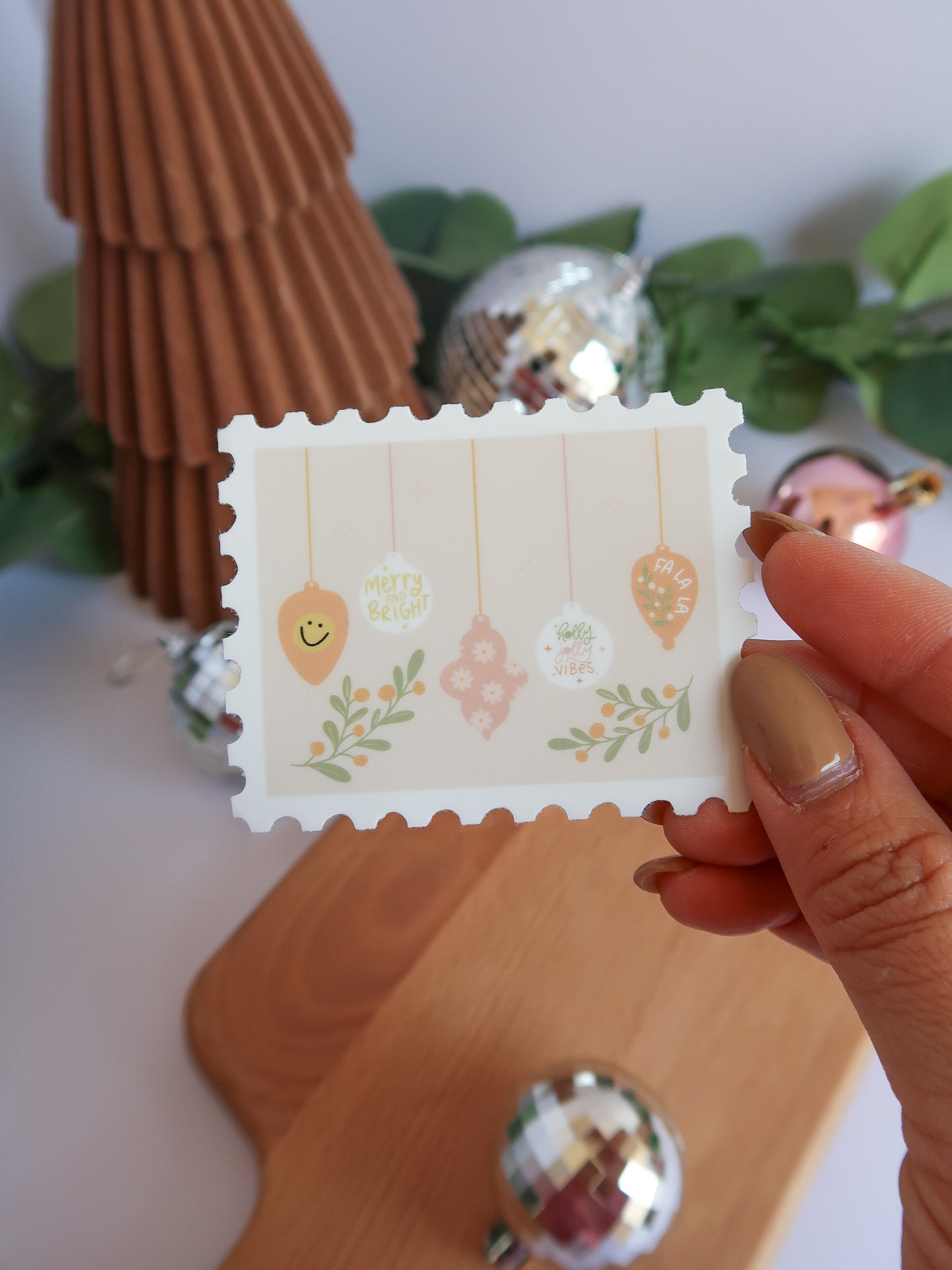 Holiday Stamp Sticker