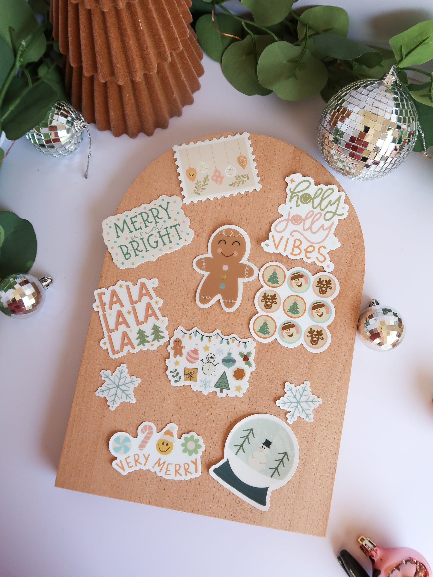 Holiday Stamp Sticker