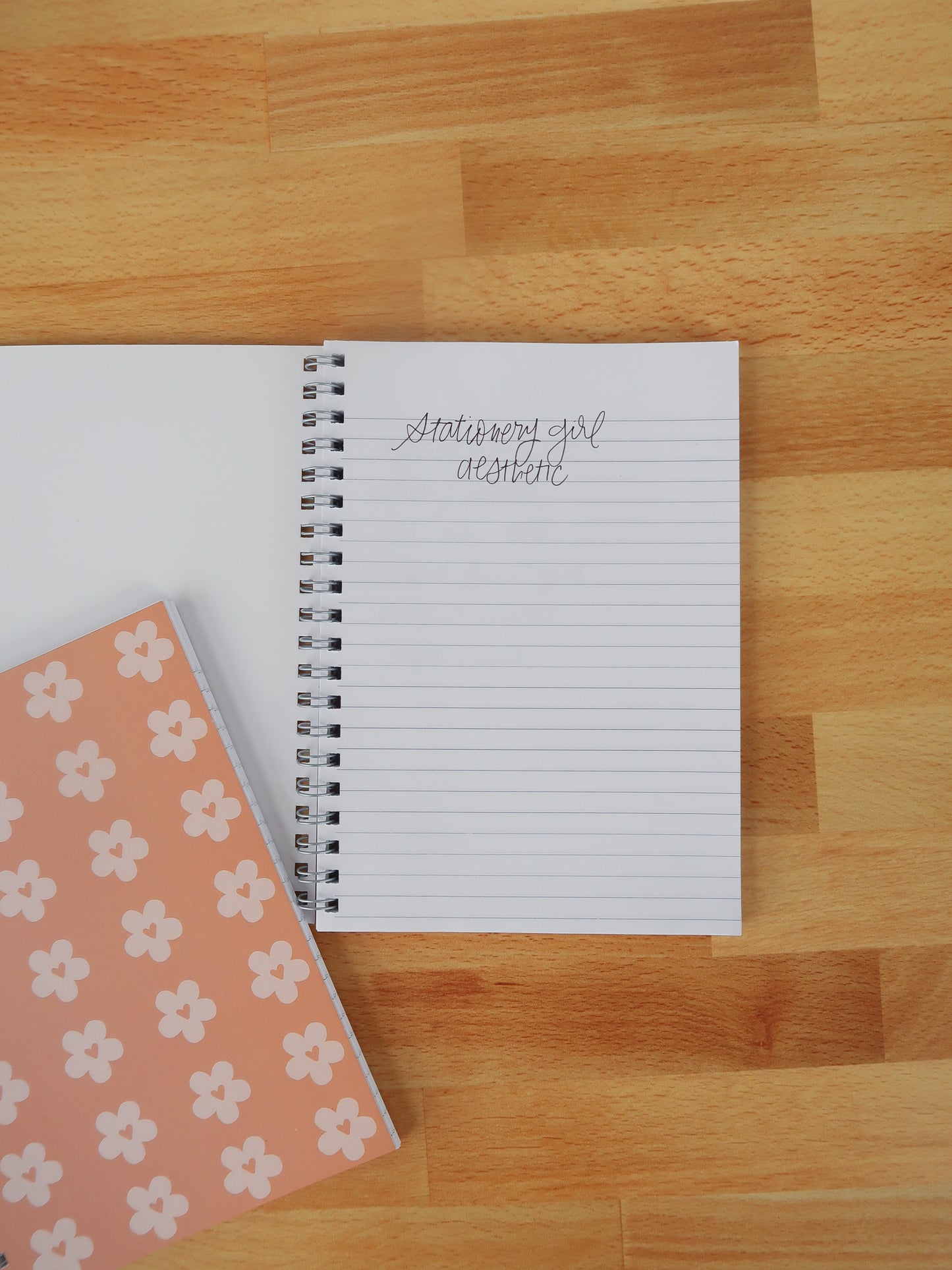 Flower Hearts Notebook