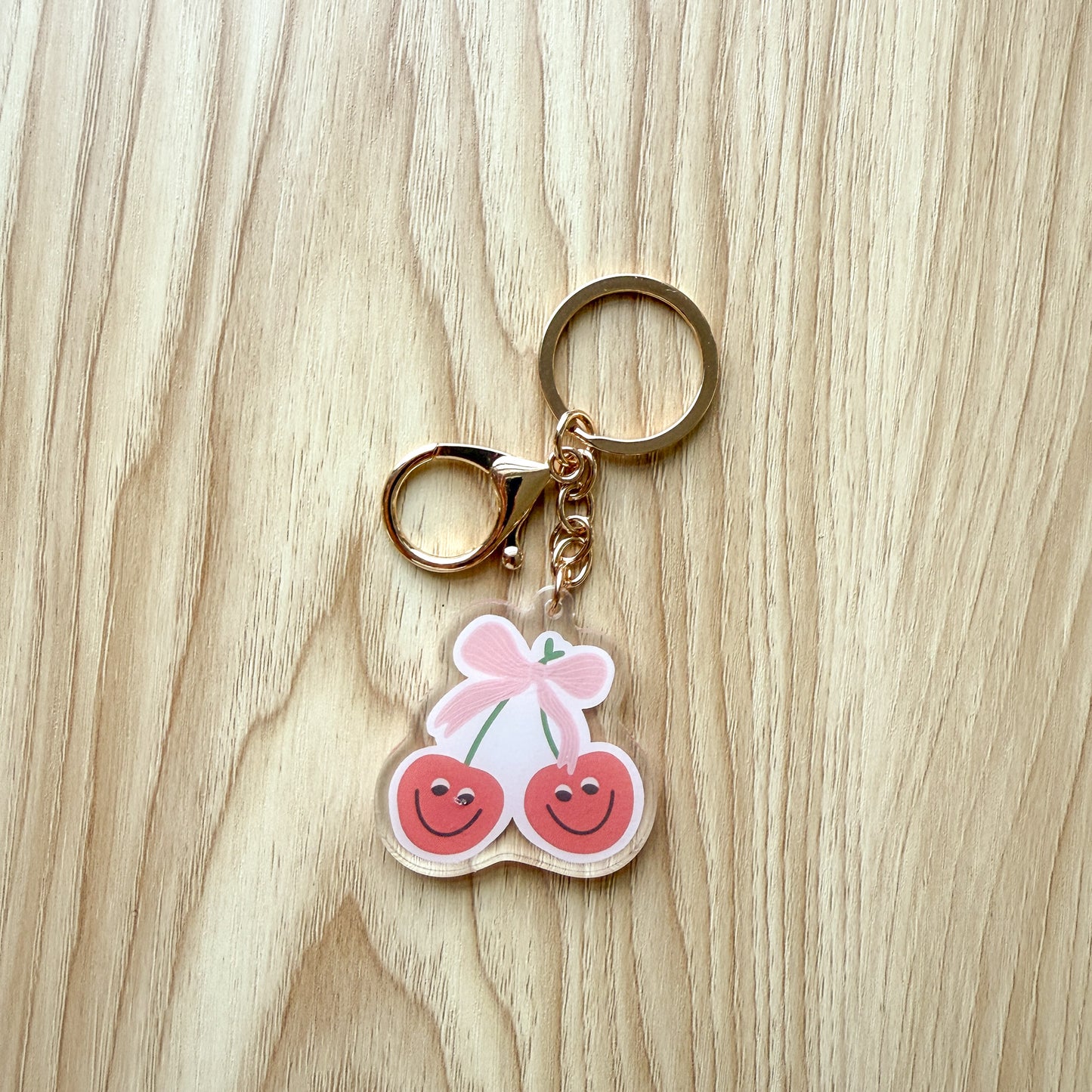 Cherry Keychain