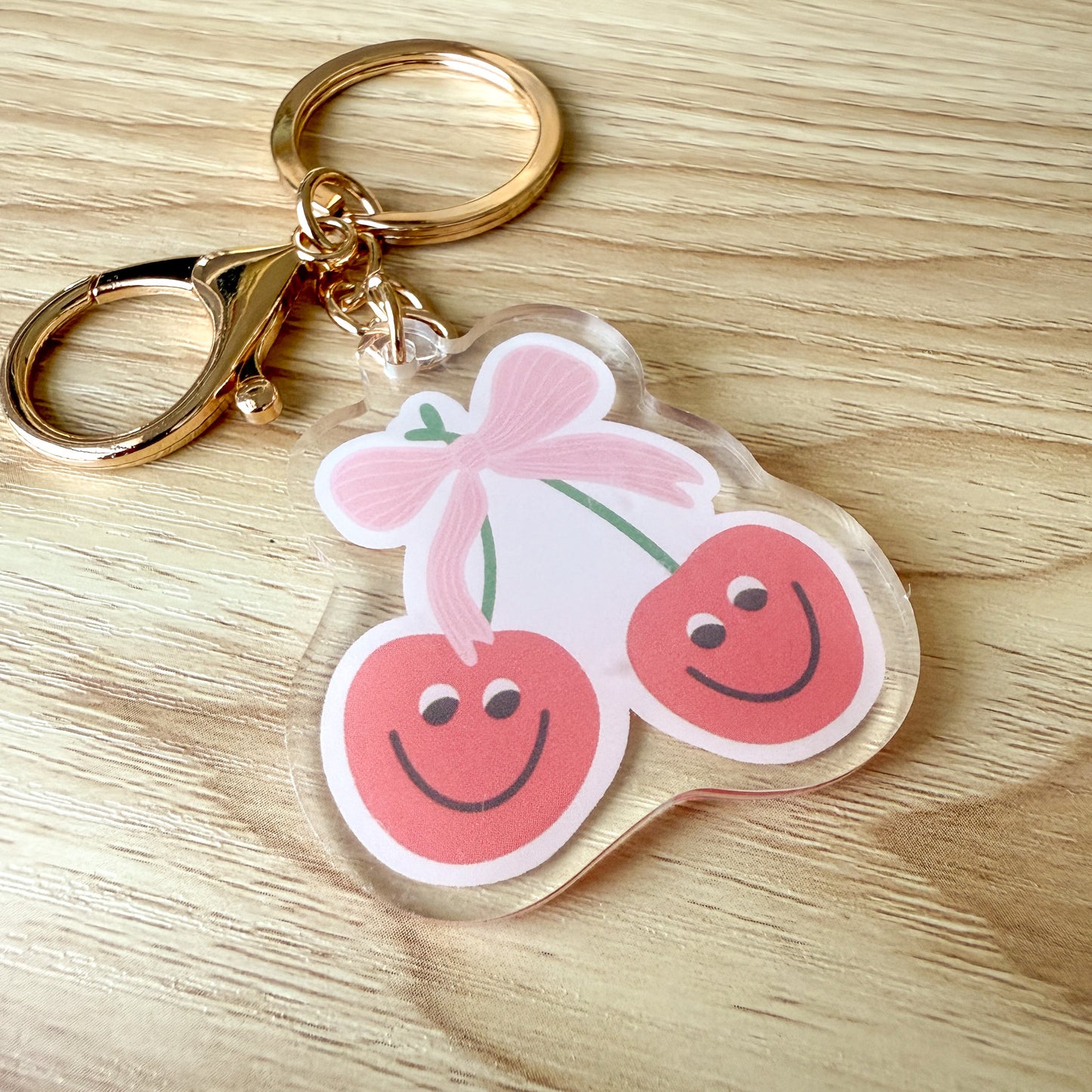 Cherry Keychain