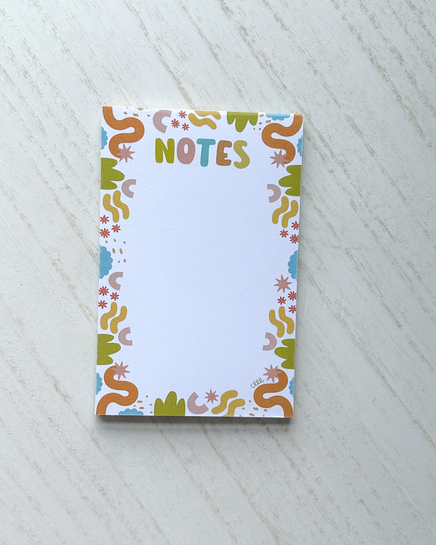 Funky Notes - 4x6" Notepad