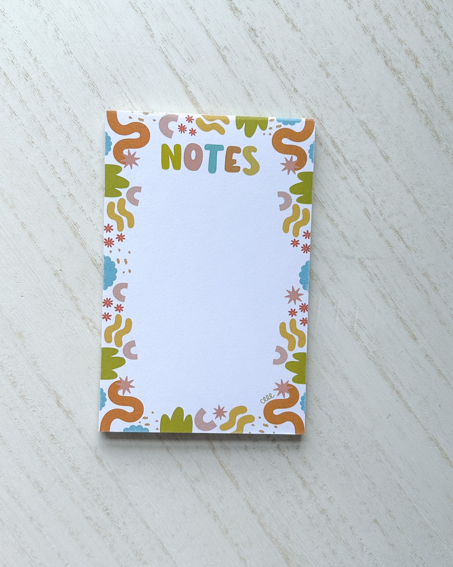 Funky Notes - 4x6" Notepad