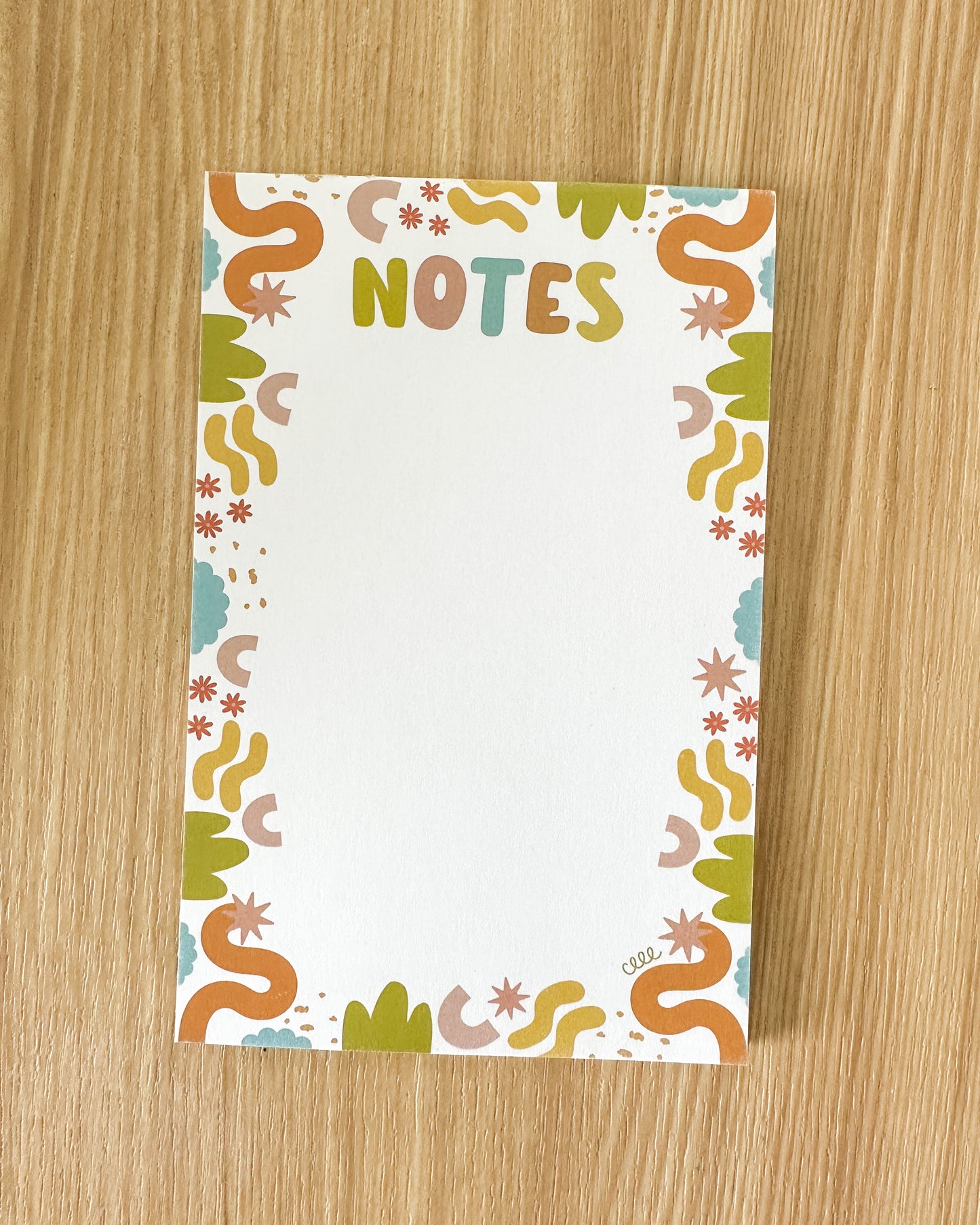 Funky Notes - 4x6" Notepad