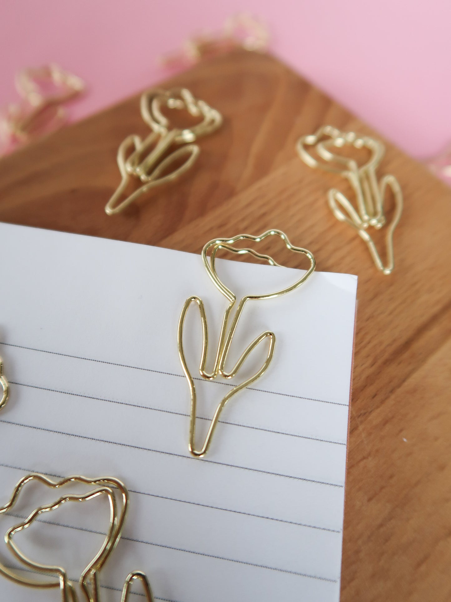 Flower Paper Clips