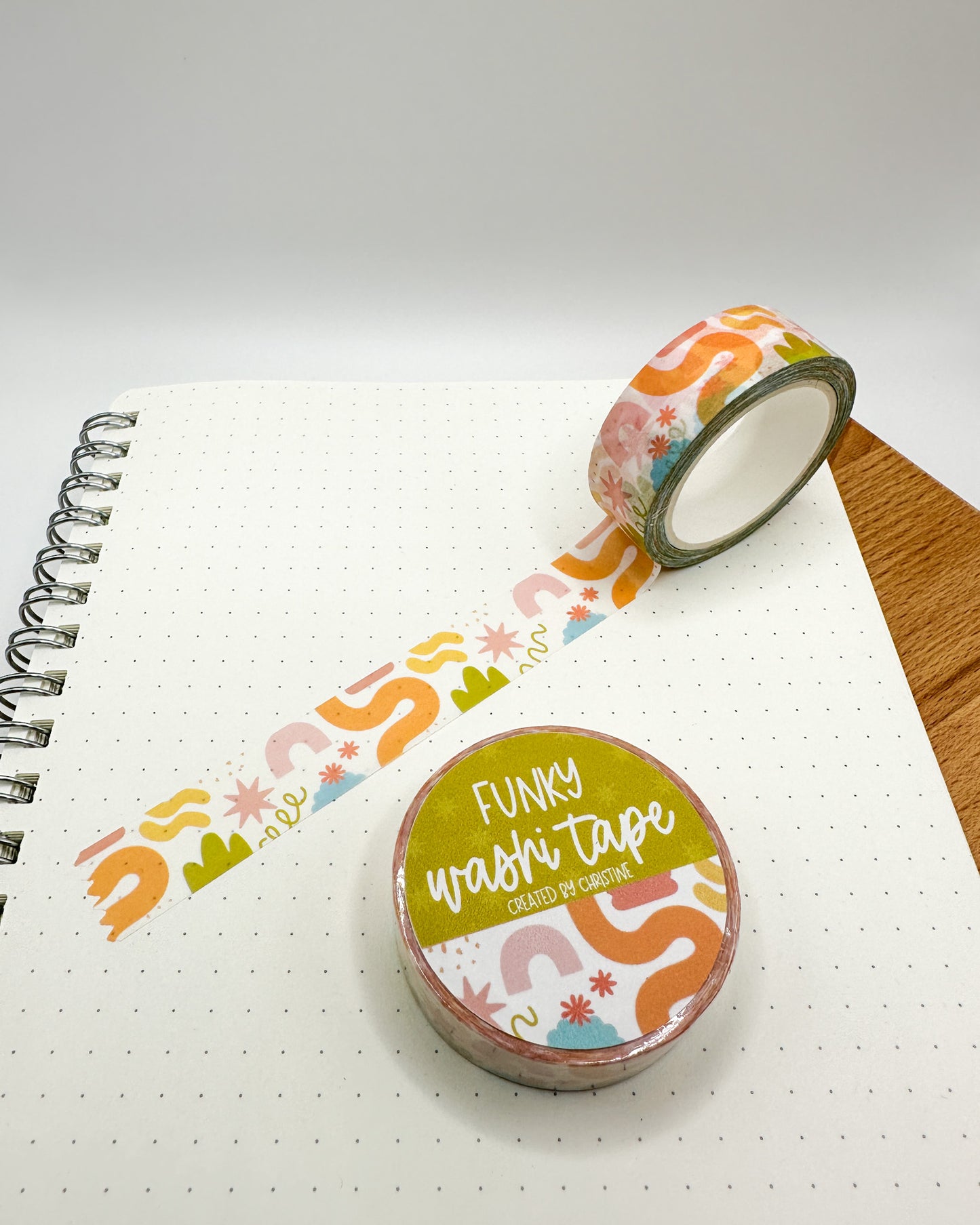 Funky Groovy Washi Paper Tape