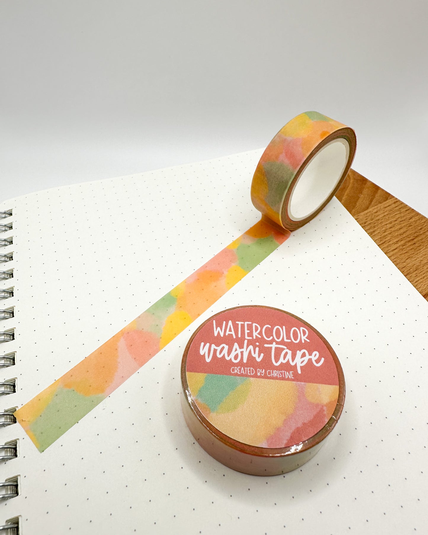 Watercolor Washi Paper Tape