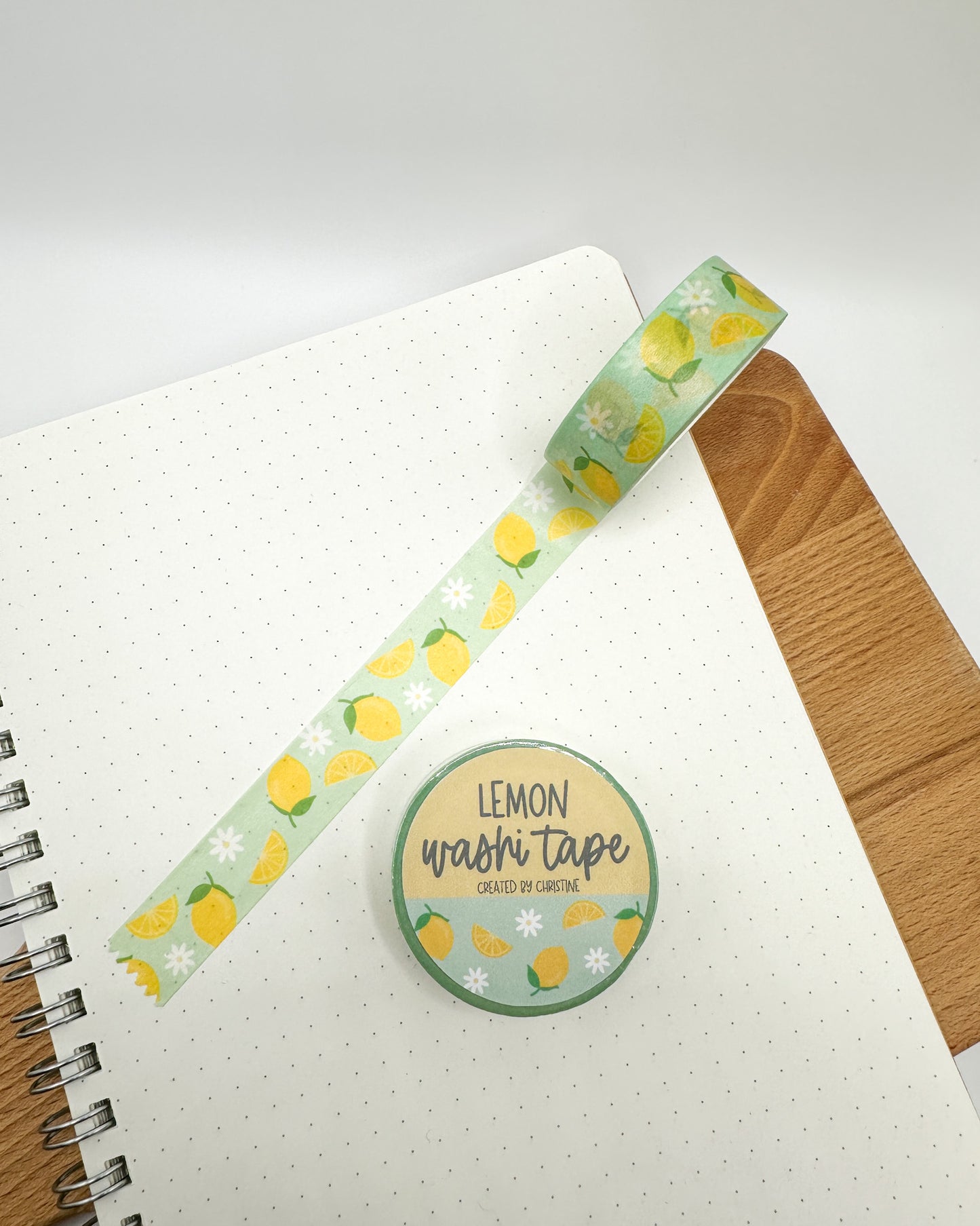 Lemon Washi Paper Tape