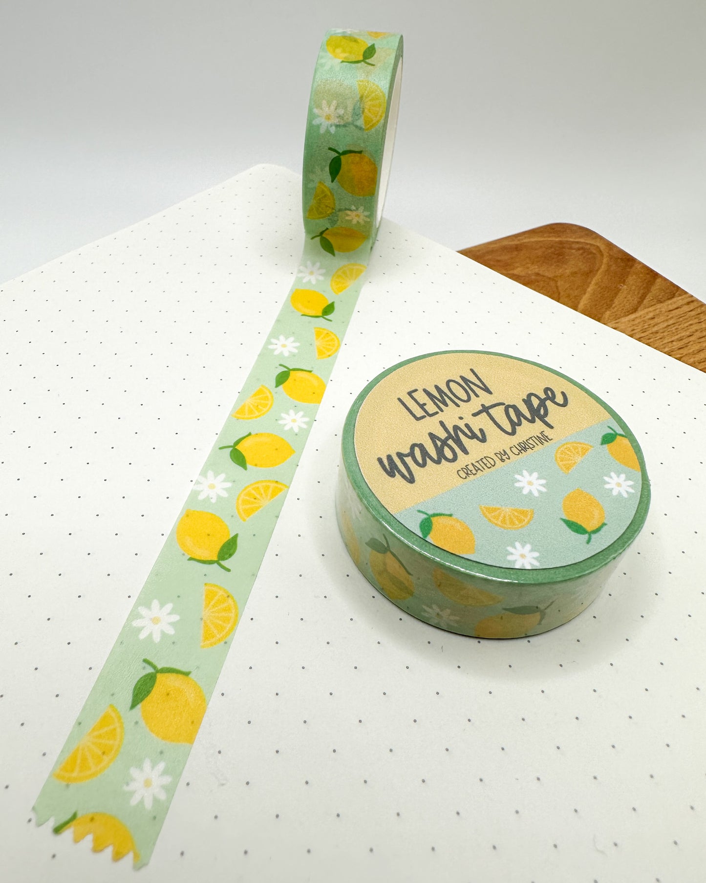 Lemon Washi Paper Tape