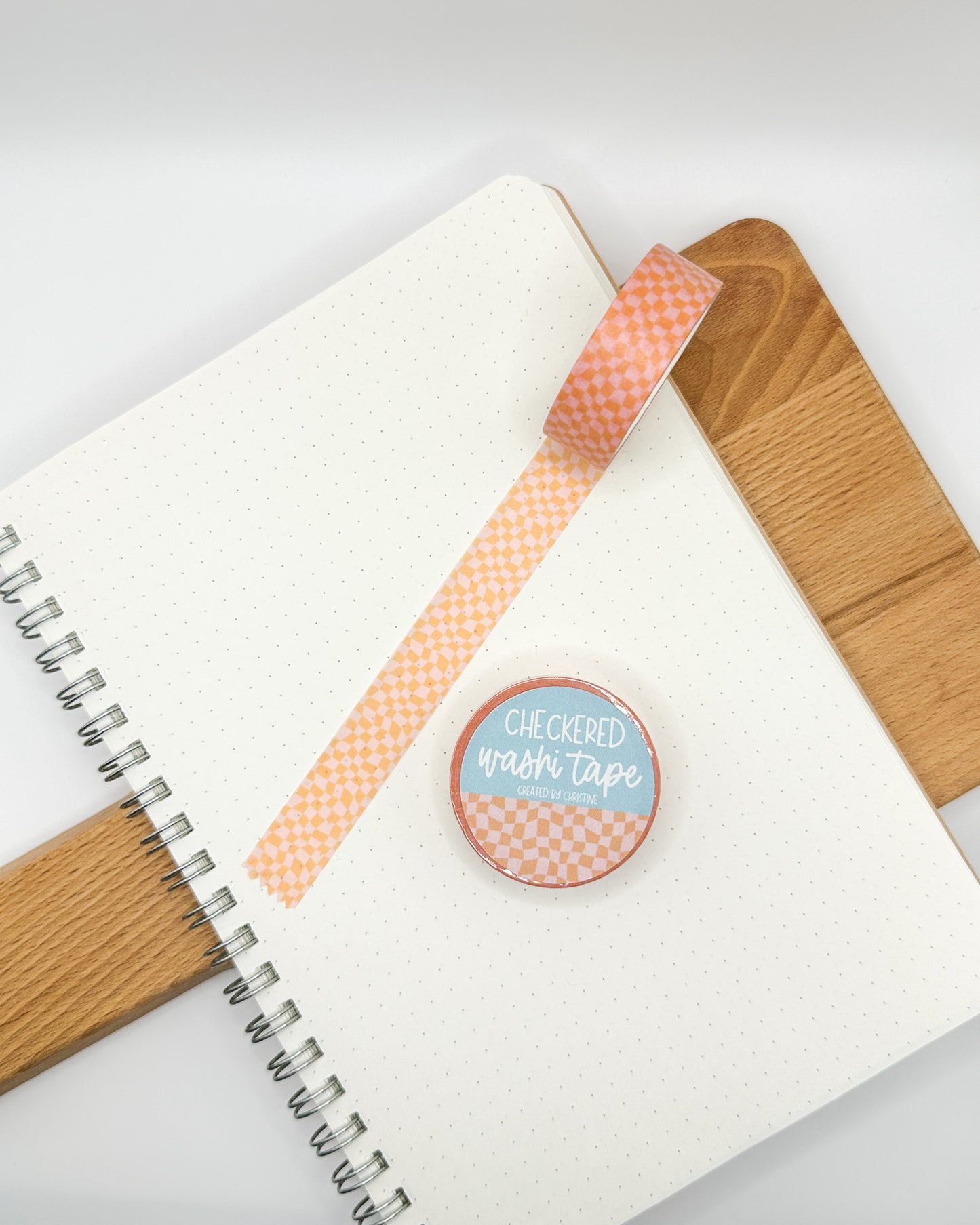 Checkered Washi Paper Tape