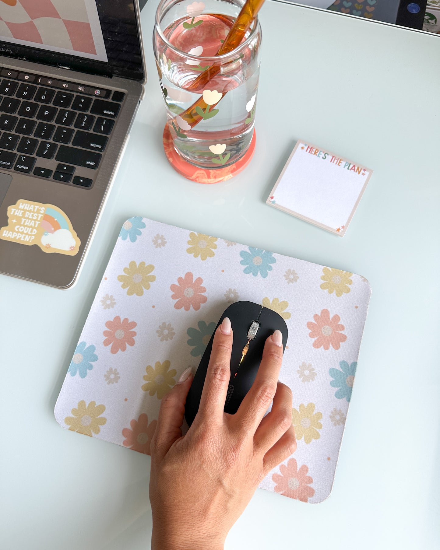 Bloom Floral Mousepad