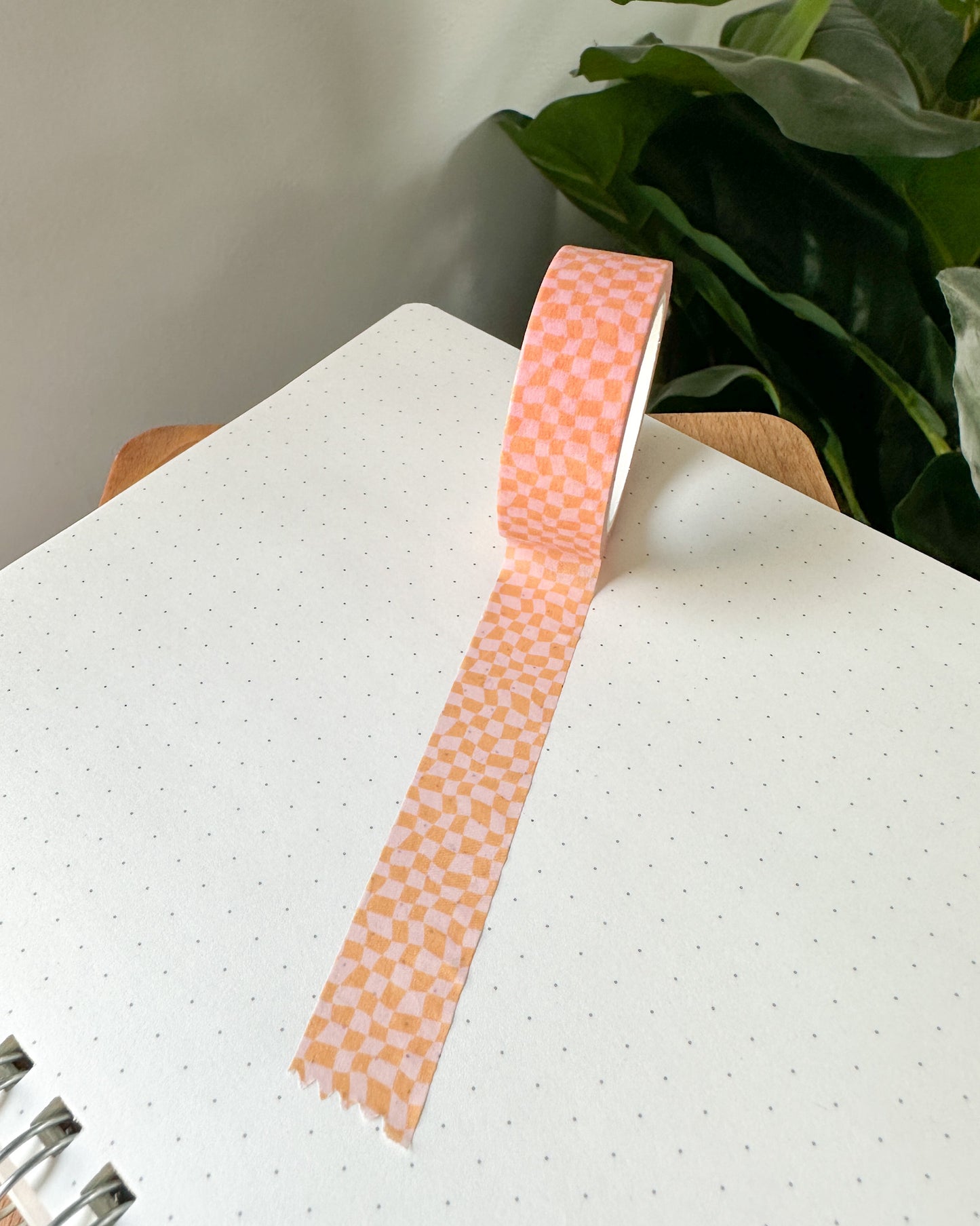 Checkered Washi Paper Tape