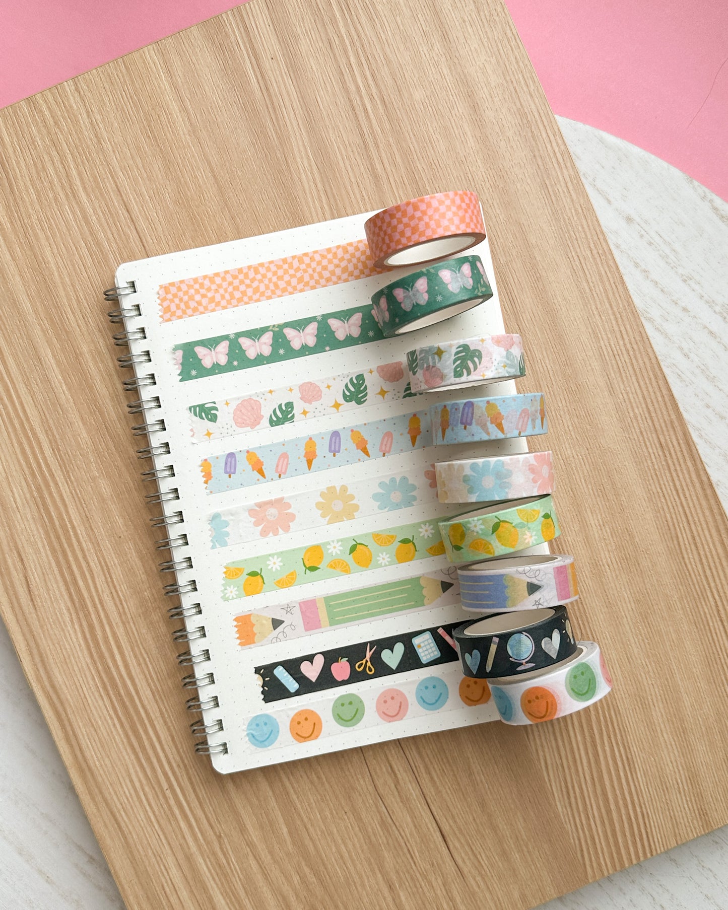 Smile Face Washi Paper Tape
