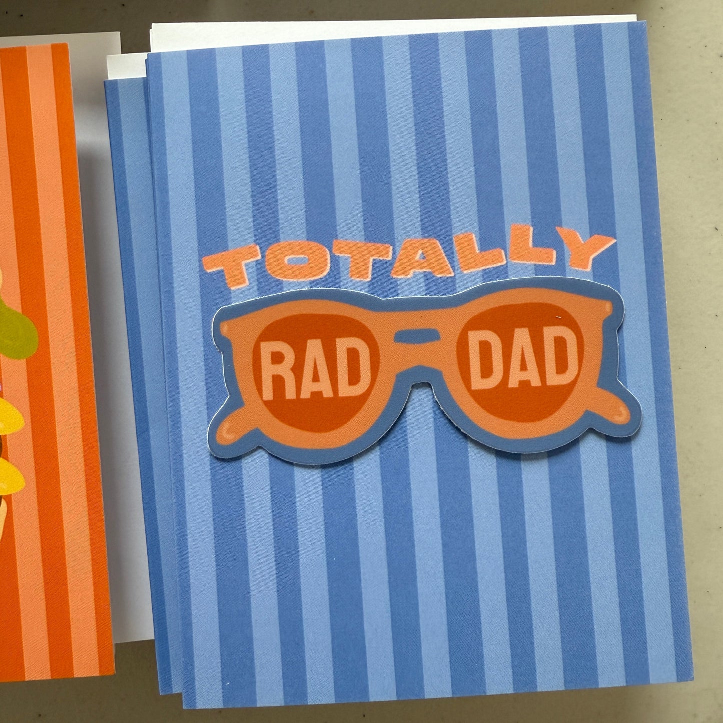 Rad Dad Sticker Card