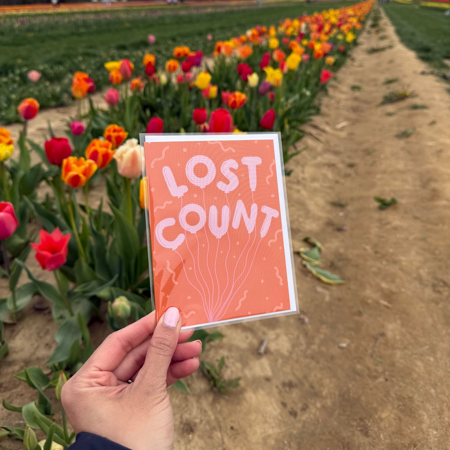 Lost Count Greeting Card