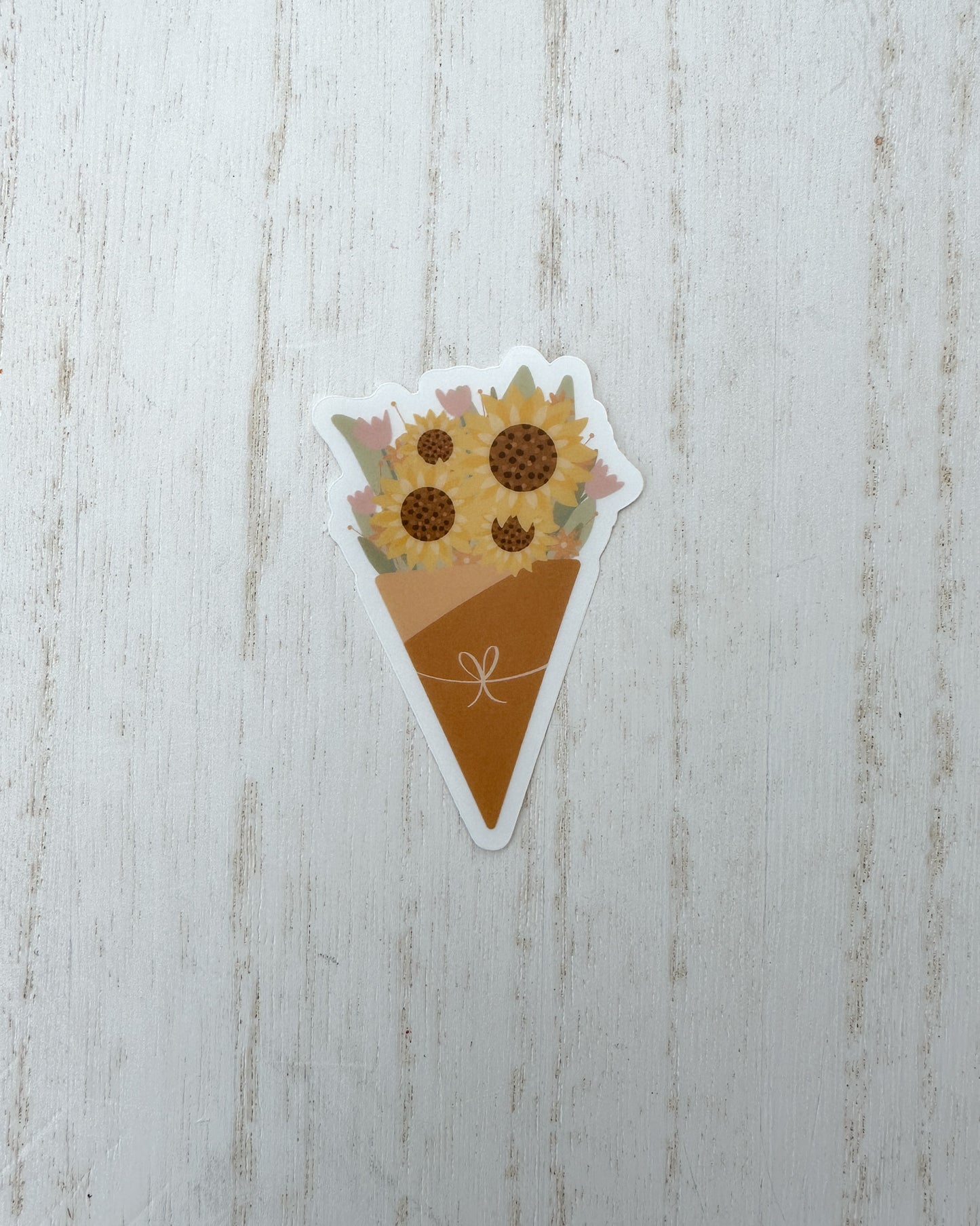 Sunflower Bouquet Fall Sticker