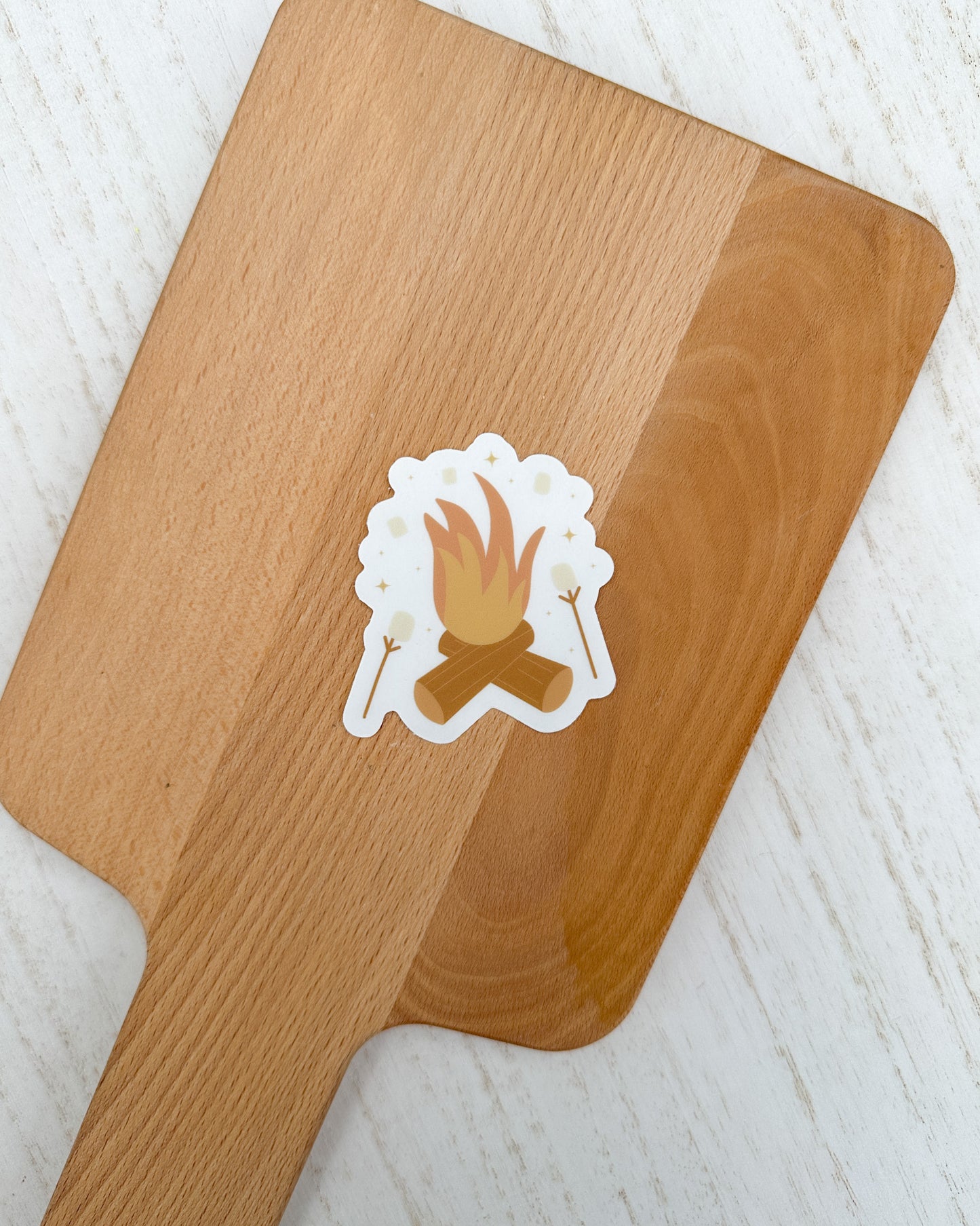 Campfire Cozy Fall Sticker