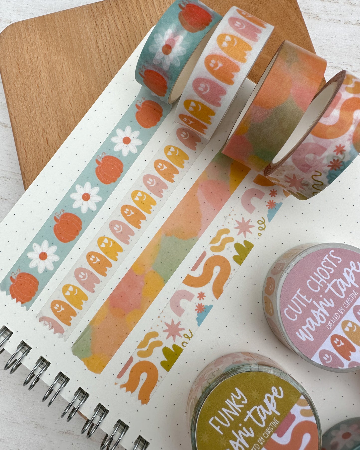 Watercolor Washi Paper Tape