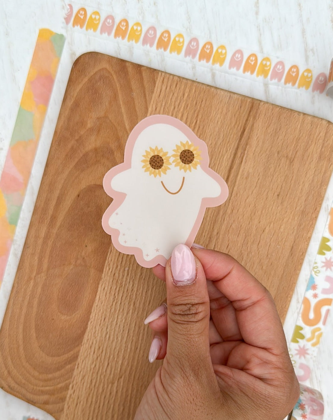 Ghost Sunnies Fall Sticker