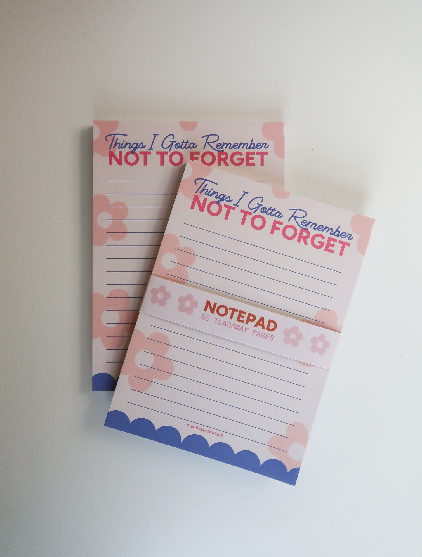 Things I Gotta Remember Notepad