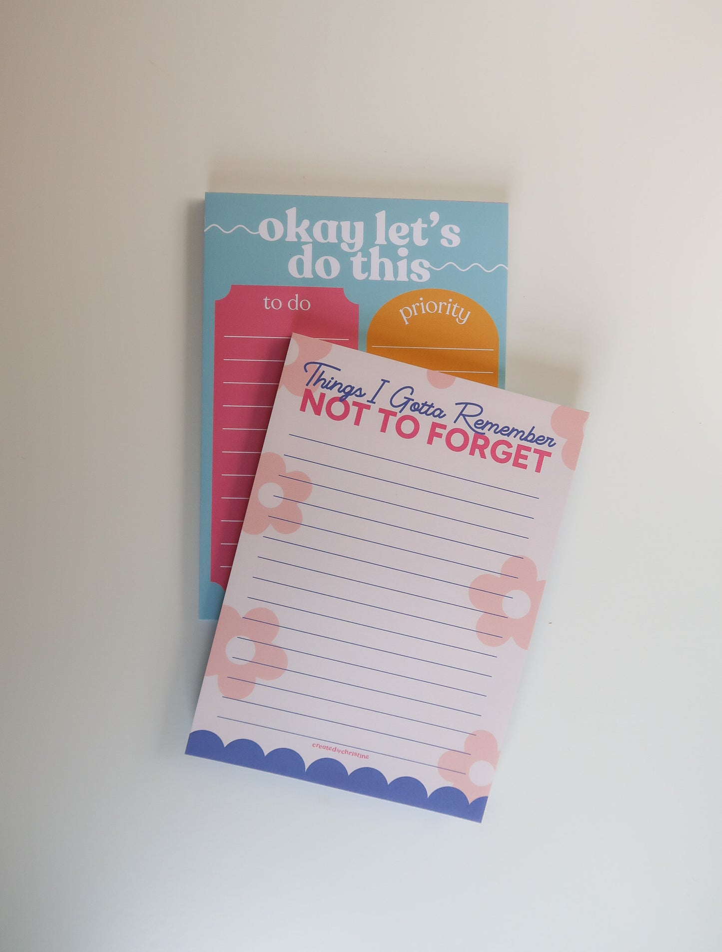 Things I Gotta Remember Notepad
