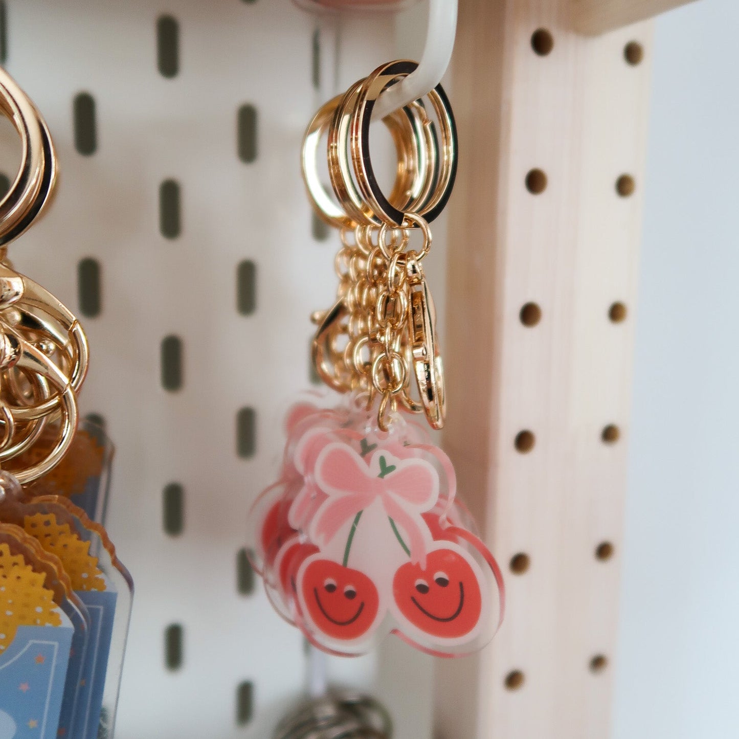 Cherry Keychain