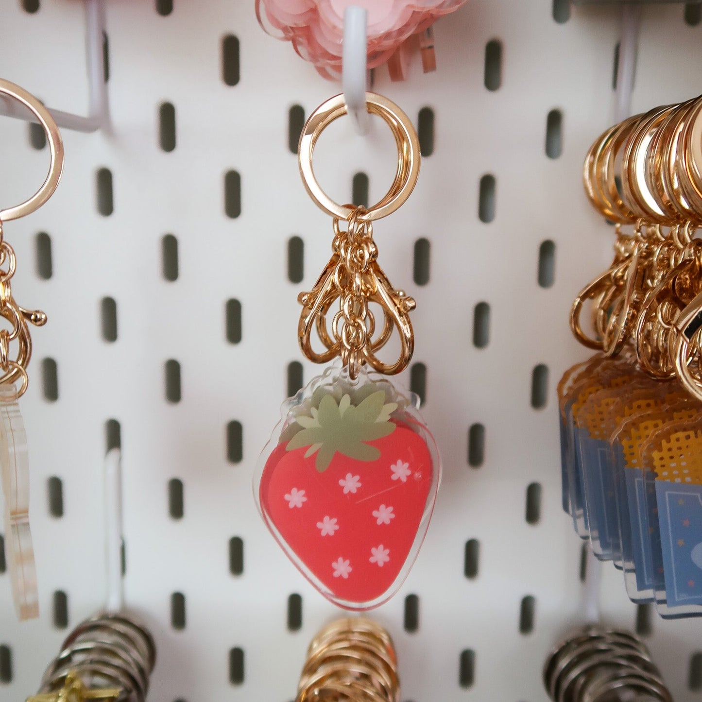 Strawberry Keychain