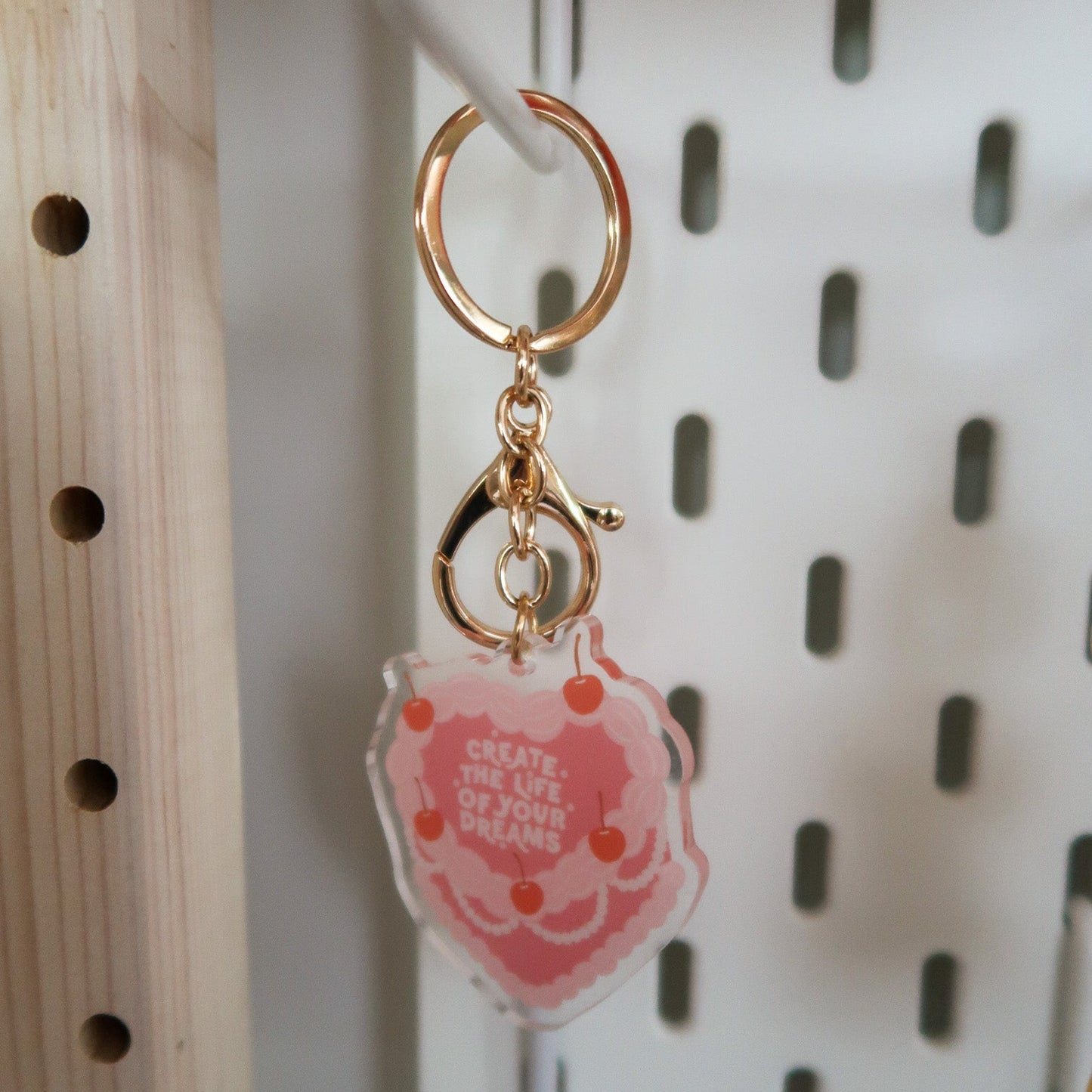Cake Keychain