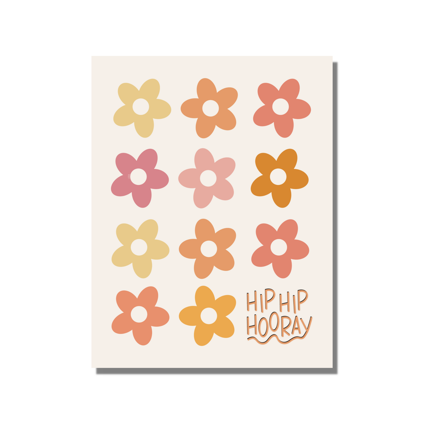 Hip Hip Hooray Greeting Card