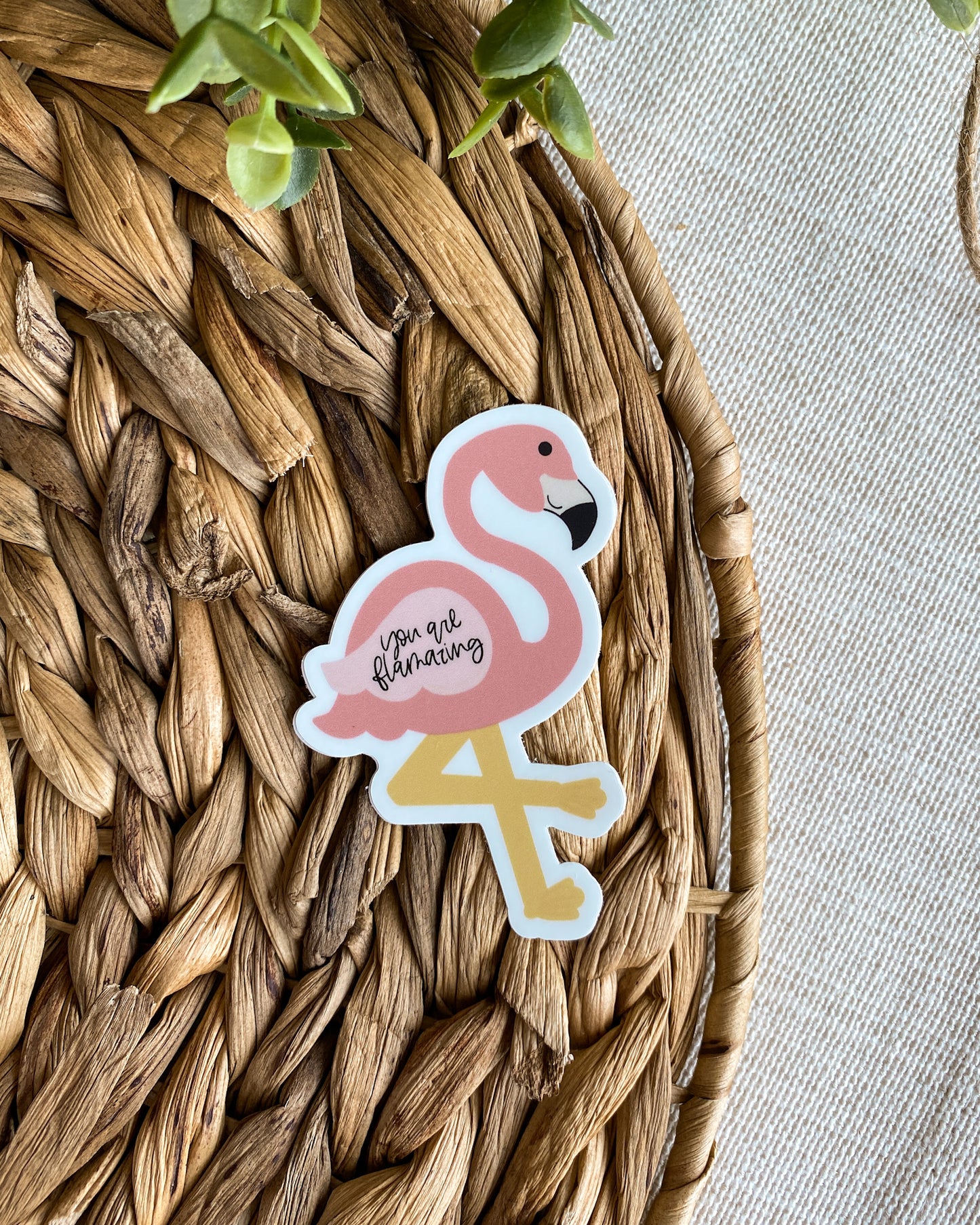 Flamingo Sticker