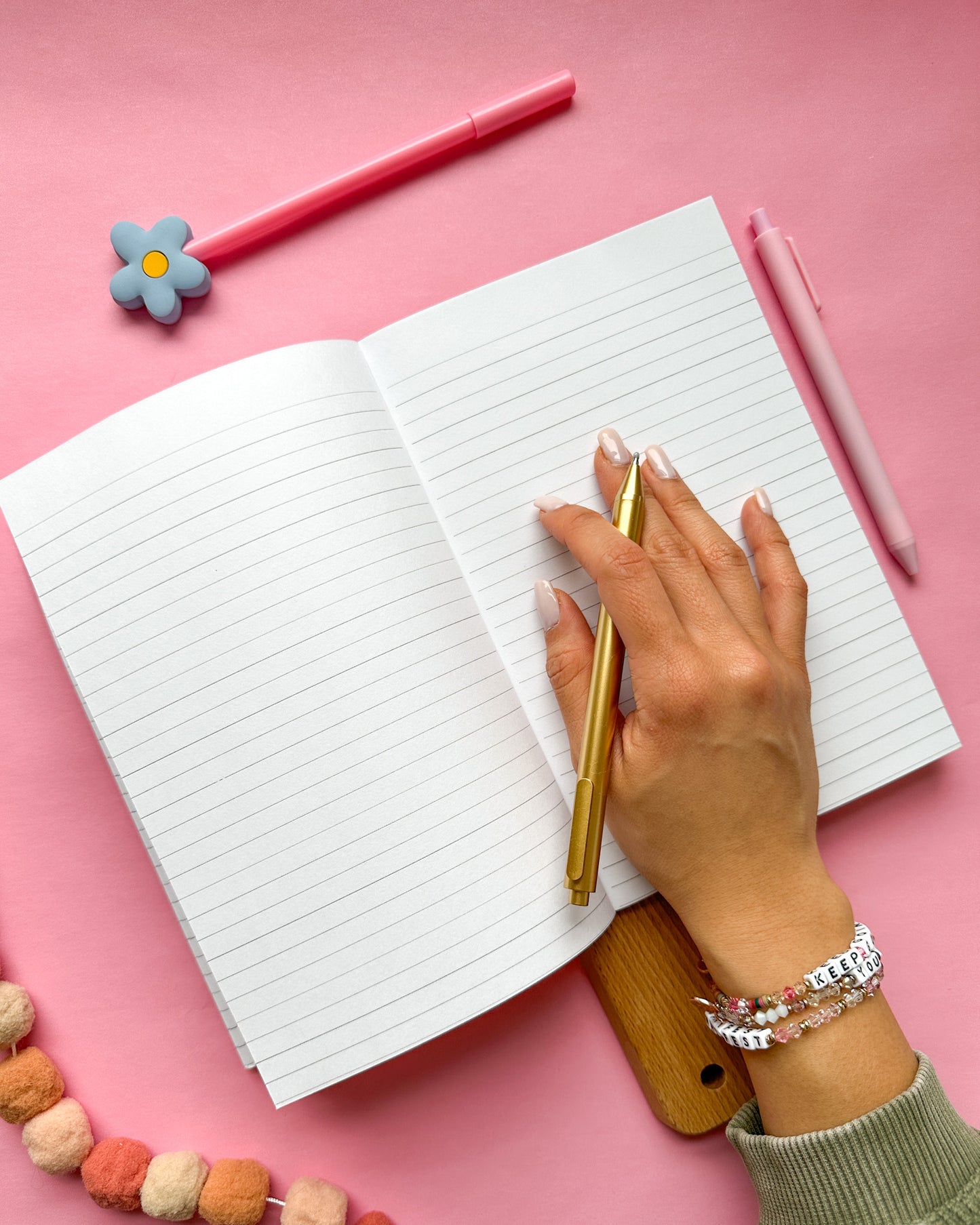 Happy Hearts Journal Notebook