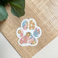 MAGNET Floral Paw