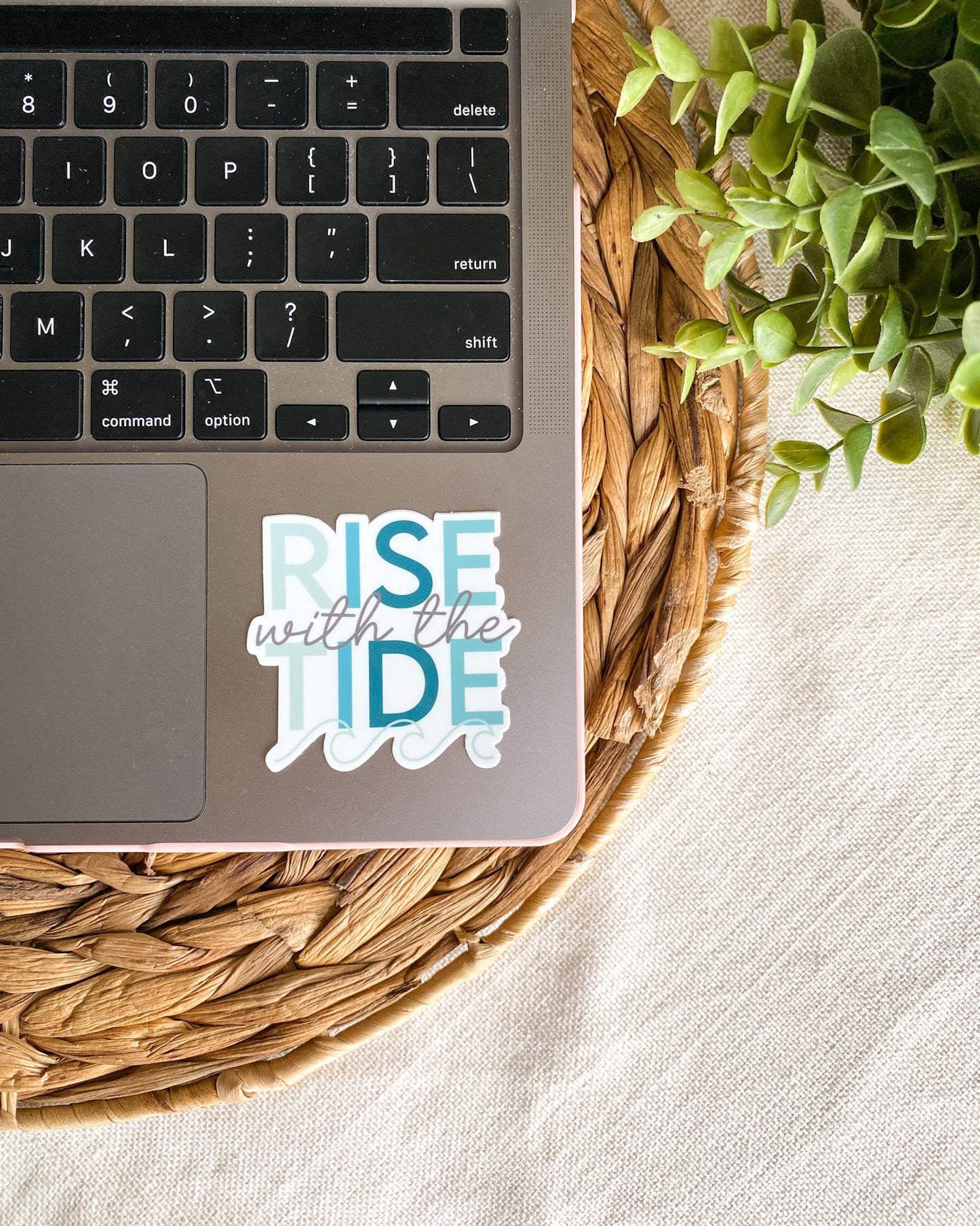 Rise With The Tide Sticker