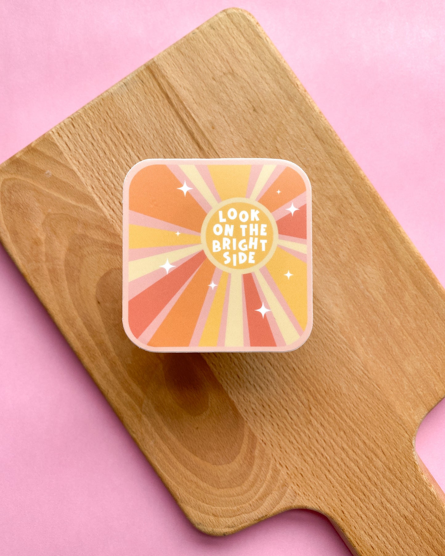 Look on the Bright Side Sunshine Sticker