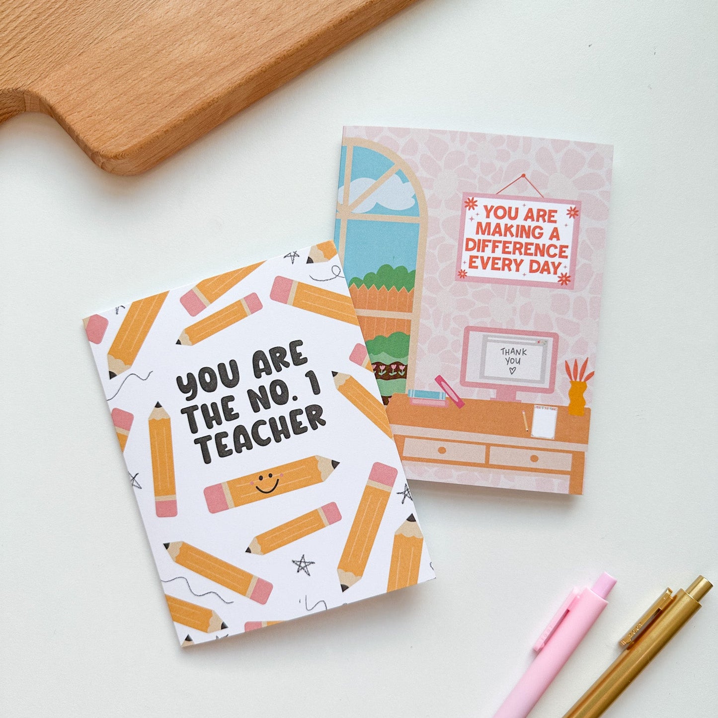 Making A Difference Sticker Card