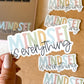 Mindset Is Everything - Clear