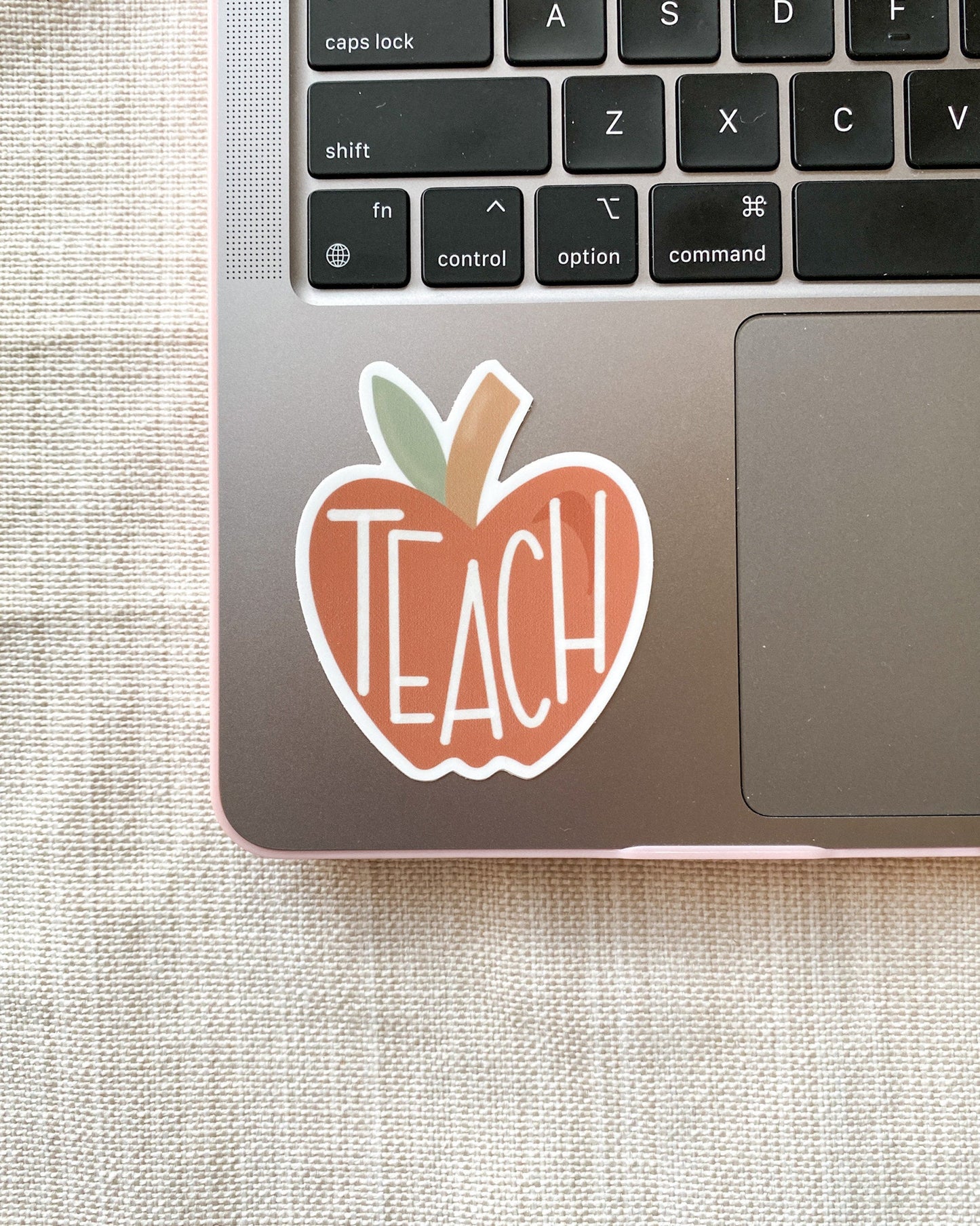 Apple Teacher Sticker