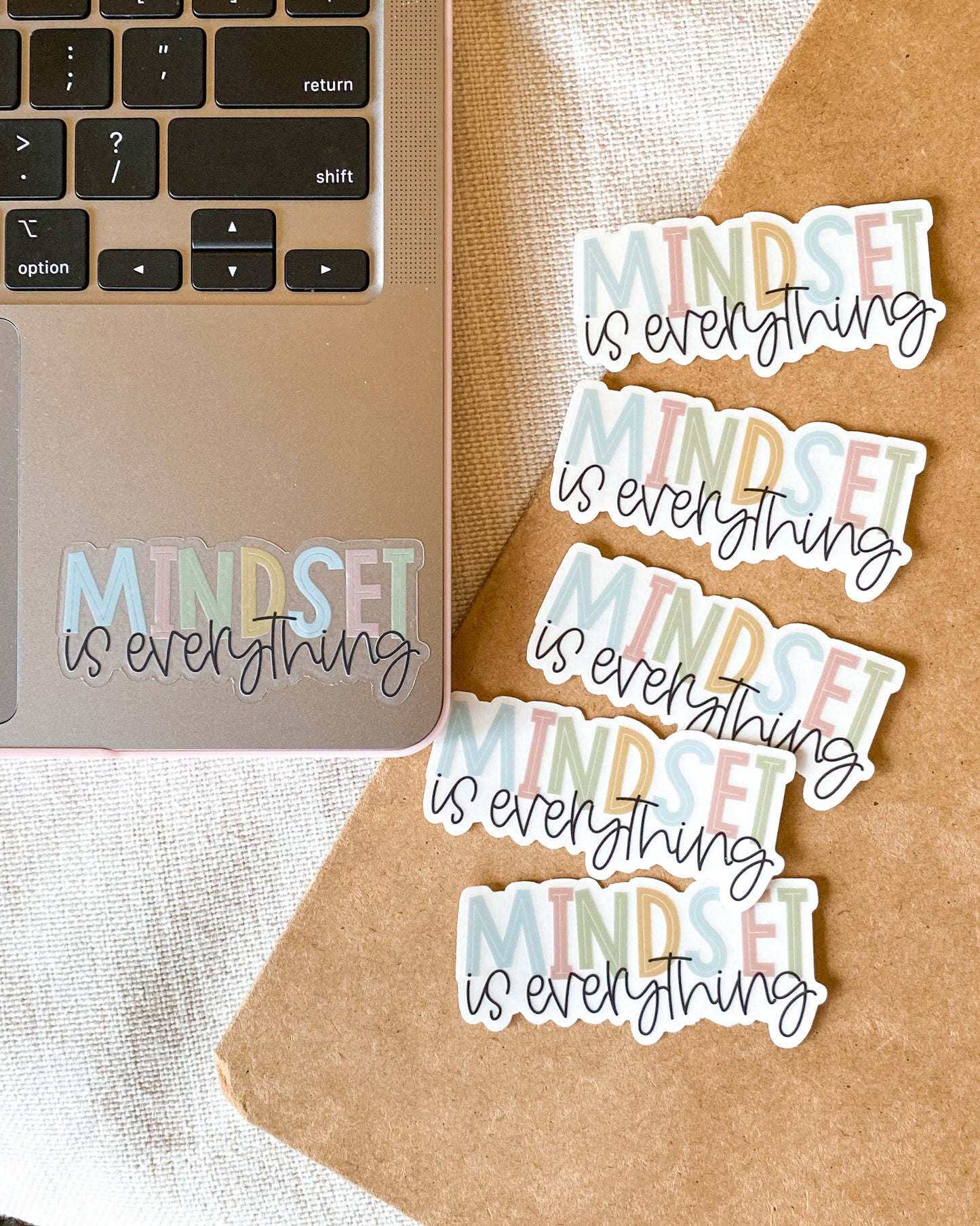 Mindset Is Everything - Clear