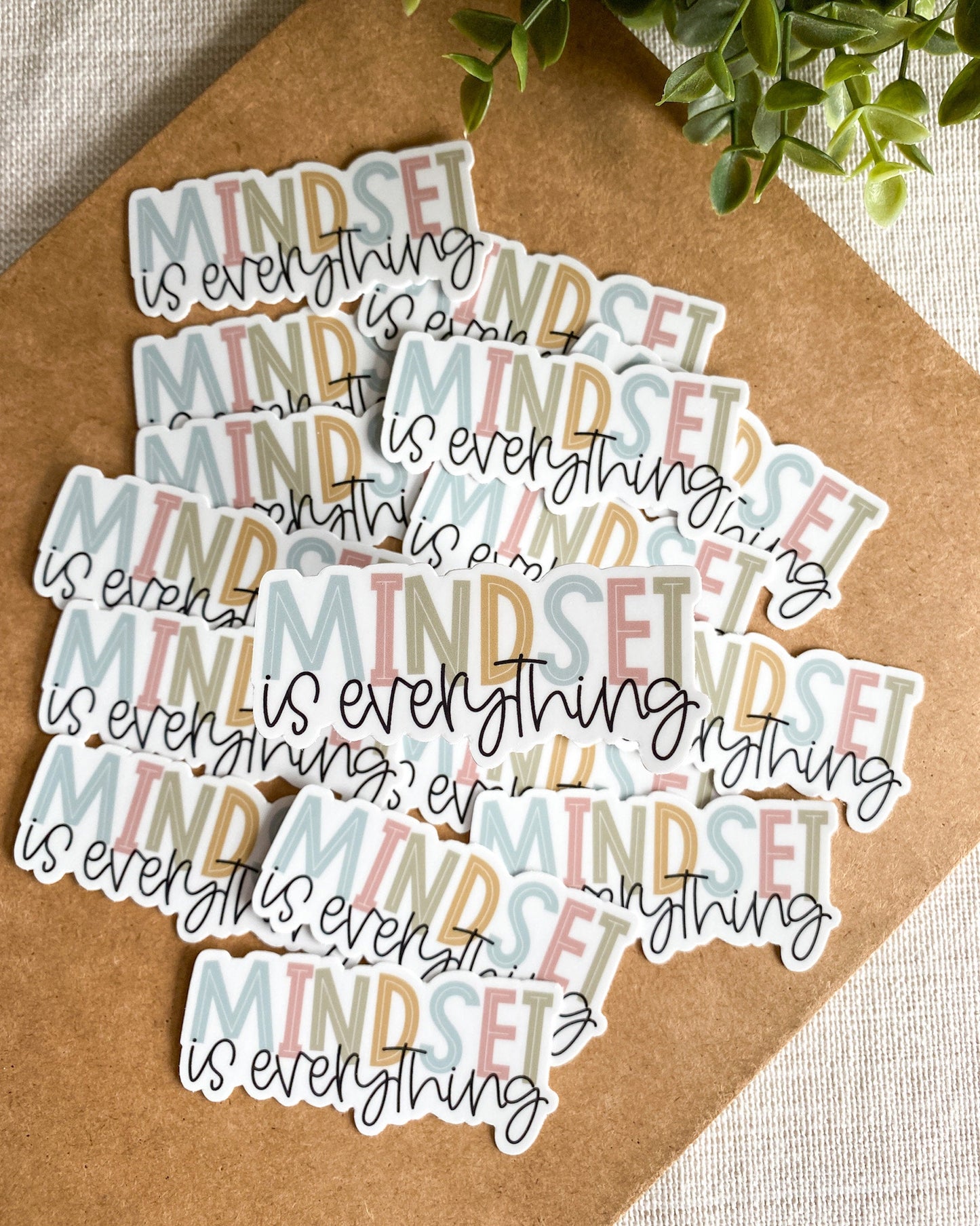 Mindset Is Everything Sticker