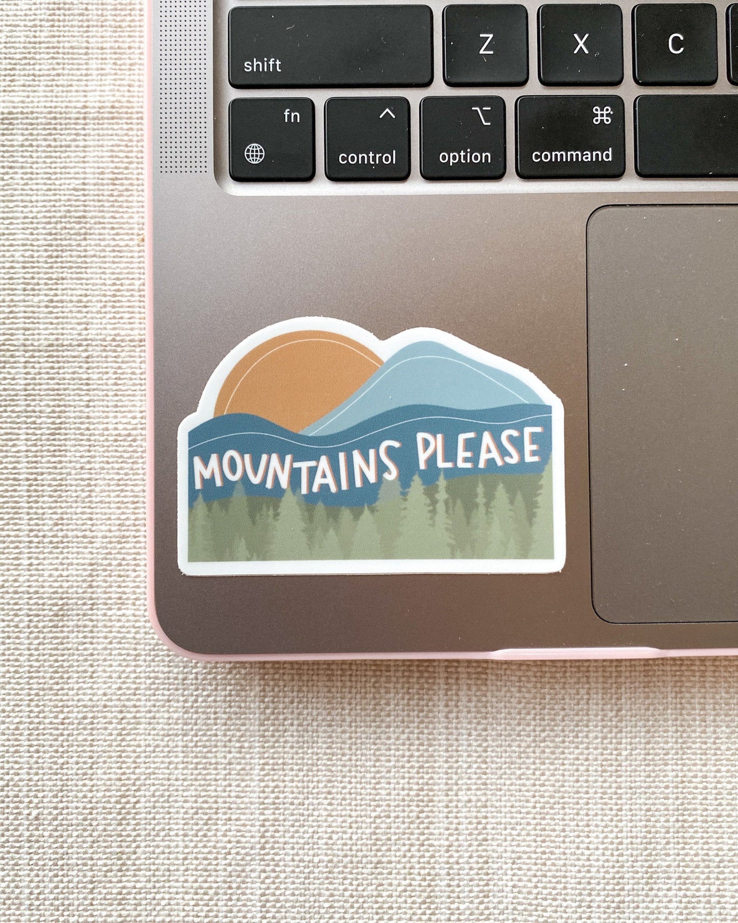 Mountains Please Sticker