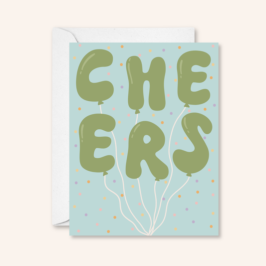 Cheers Greeting Card