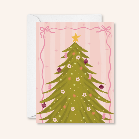 Christmas Tree Greeting Card