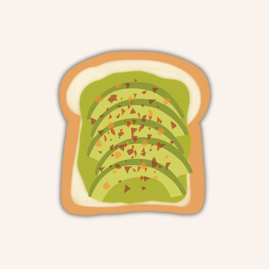 Avocado Toast Sticker
