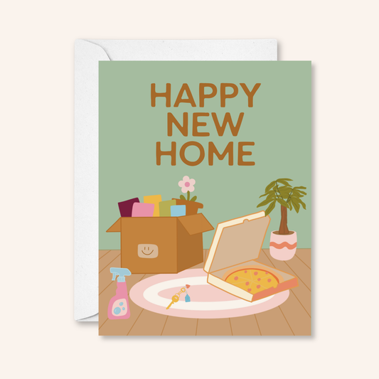 Happy New Home Greeting Card
